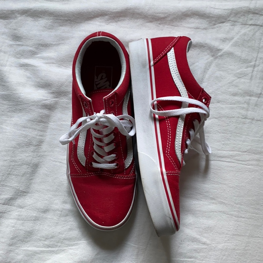 Red Vans
